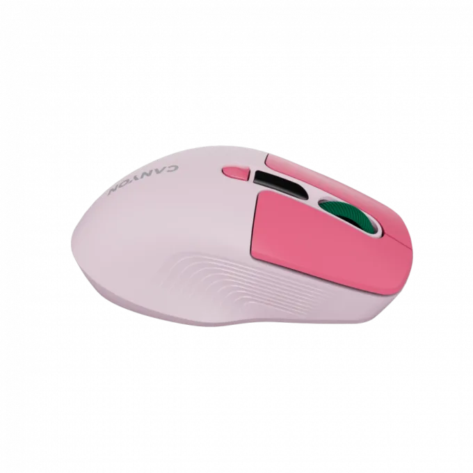 CANYON mouse MW-26 LCD Silent Dual Mode Wireless Pink — image 7