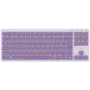 CANYON Keyboard OnType 10 Low Profile EN Wired Violet