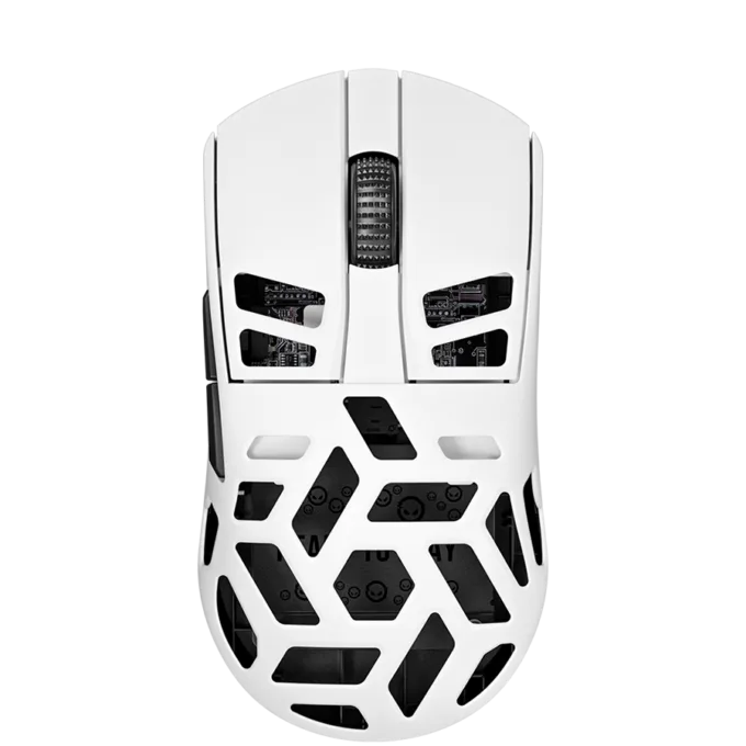 LORGAR MSE90W, Magnesium Alloy Wireless Gaming Mouse Elite, White — image 1