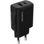 CANYON charger OnCharge 250 25W 1xPD 1xQC EU Black