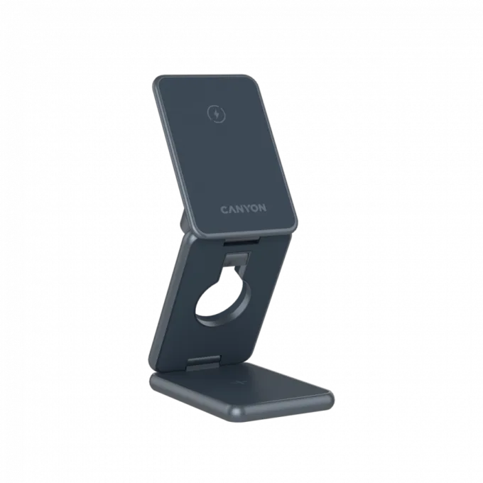 CANYON Foldable wireless charger OnCharge 309 15W 3in1 Metal — image 1