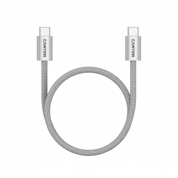 CANYON cable OnWire 60MG C-C 60W Magnet Braided 1m Light Grey — image 4