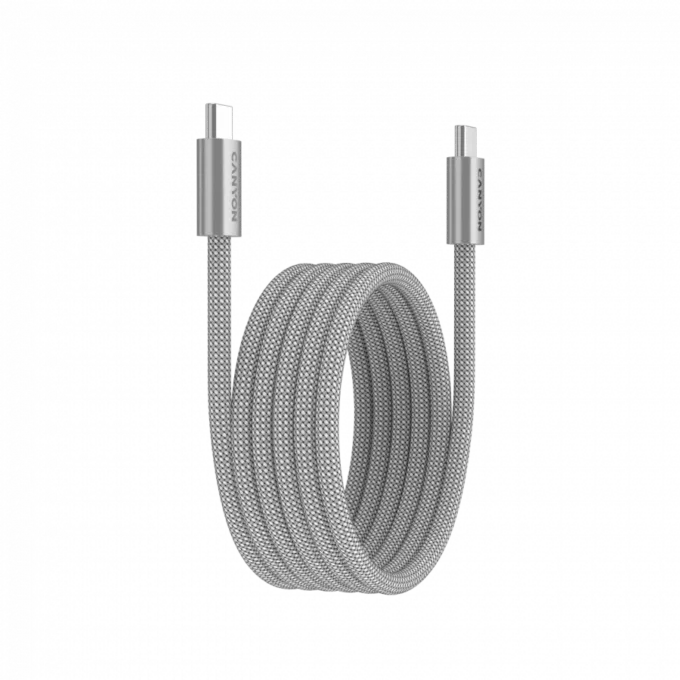 CANYON cable OnWire 60MG C-C 60W Magnet Braided 1m Light Grey — image 5