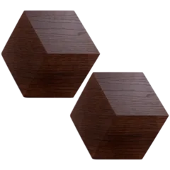 Beosound Shape Cover Set Dark Oak