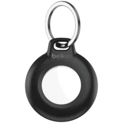 BELKIN Secure Holder with Keyring for Airtag - Black