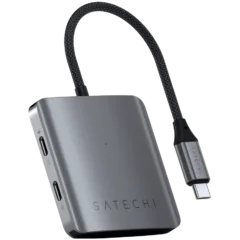 SATECHI 4-Port USB-C Hub with PD