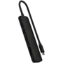 SATECHI 7-in-1 USB-C Slim Multiport Adapter with Ethernet (Black)