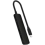 SATECHI 4-in-1 USB-C Slim Multiport Adapter 4K (Black)