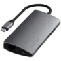 SATECHI Type-C Multi-Port Adapter 4K with Ethernet V2 Space Gray