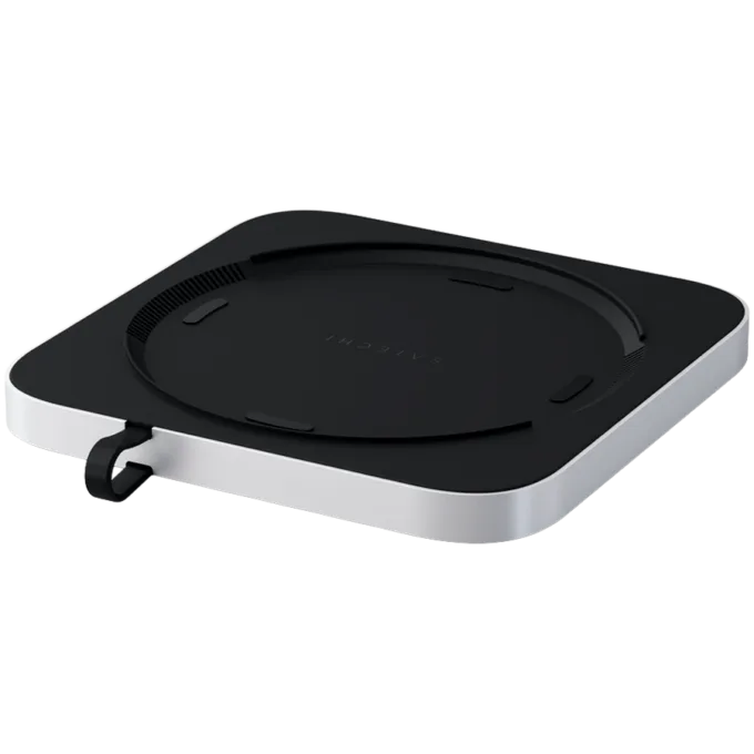 SATECHI Mac Mini Stand & Hub with NVMe SSD Enclosure - Silver — image 2