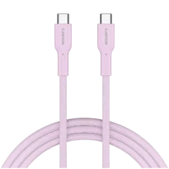CANYON cable OnWire 60CL C-C 60W COLOR Braided 1m Pink