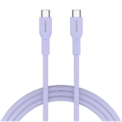 CANYON cable OnWire 60CL C-C 60W COLOR Braided 1m Purple