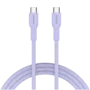 CANYON cable OnWire 60CL C-C 60W COLOR Braided 1m Purple