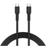 CANYON cable OnWire 60CL C-C 60W COLOR Braided 1m Black