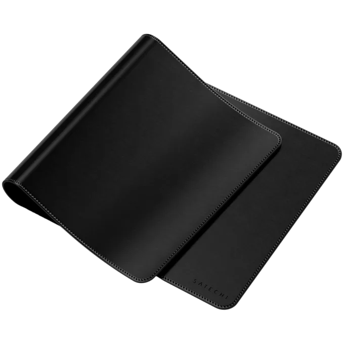 SATECHI Vegan-Leather Premium Desk Mat (Black) — image 1