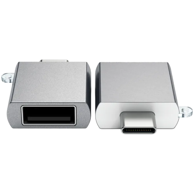 SATECHI Aluminum Type-C to USB 3.0 Adapter Space Gray — image 4