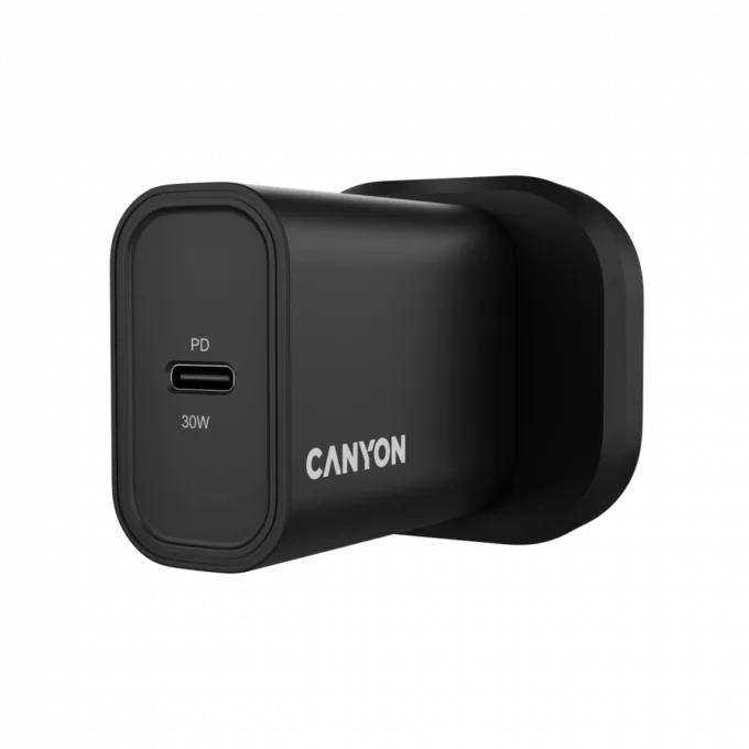 CANYON charger OnCharge 30CL Max Power 30W 1xPD UK Black — image 2