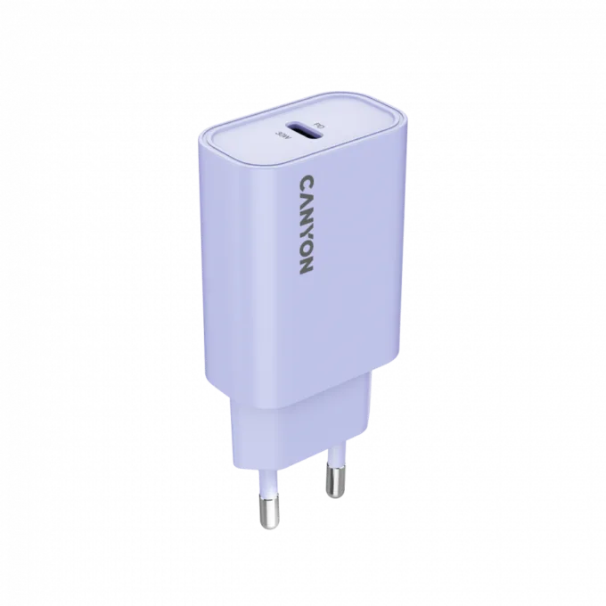 CANYON charger OnCharge 30CL Max Power 30W 1xPD EU Purple — image 1