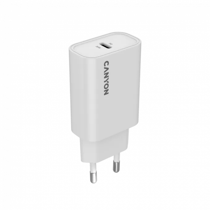 CANYON charger OnCharge 30CL Max Power 30W 1xPD EU White — image 1