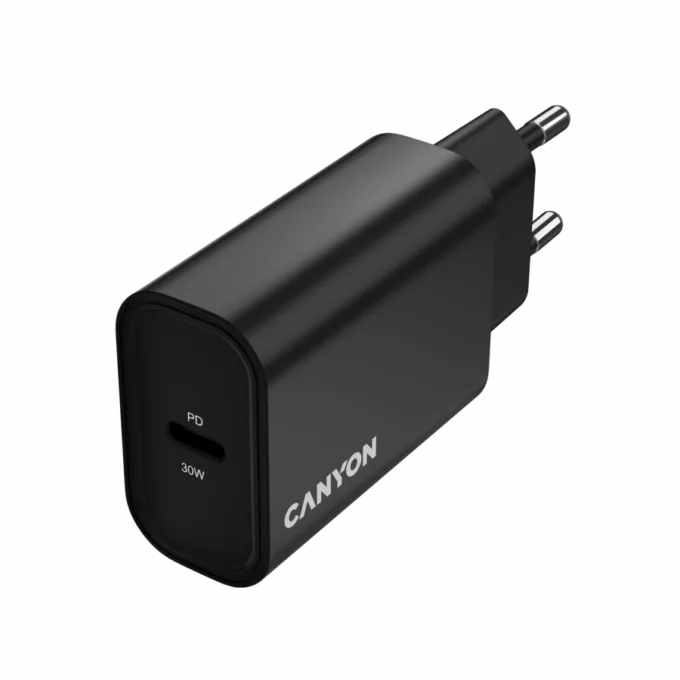 CANYON charger OnCharge 30CL Max Power 30W 1xPD EU Black — image 4