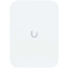 Ubiquiti UniFin U70IW Wall mounted WiFi 7 AP with 4 spatial streams and an integreated 2.5GbE PoE switch desined for hospitality enviorments