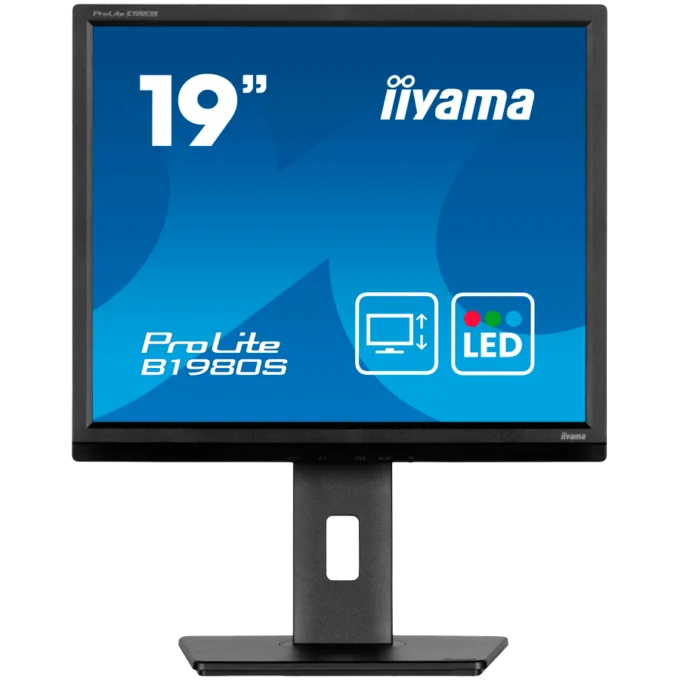 Iiyama PROLITE B1980S-B1 LED monitor 19 inch 1280 x 1024 75 Hz TN 250 cd 1000:1 3ms HDMI DP, SPEAKER B1980S-B1 — image 1