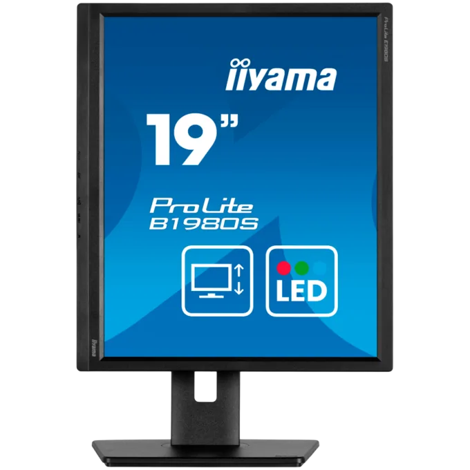 Iiyama PROLITE B1980S-B1 LED monitor 19 inch 1280 x 1024 75 Hz TN 250 cd 1000:1 3ms HDMI DP, SPEAKER B1980S-B1 — image 2