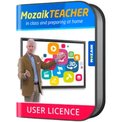 Mozaik TEACHER license for all platform, for one teacher, 1 year