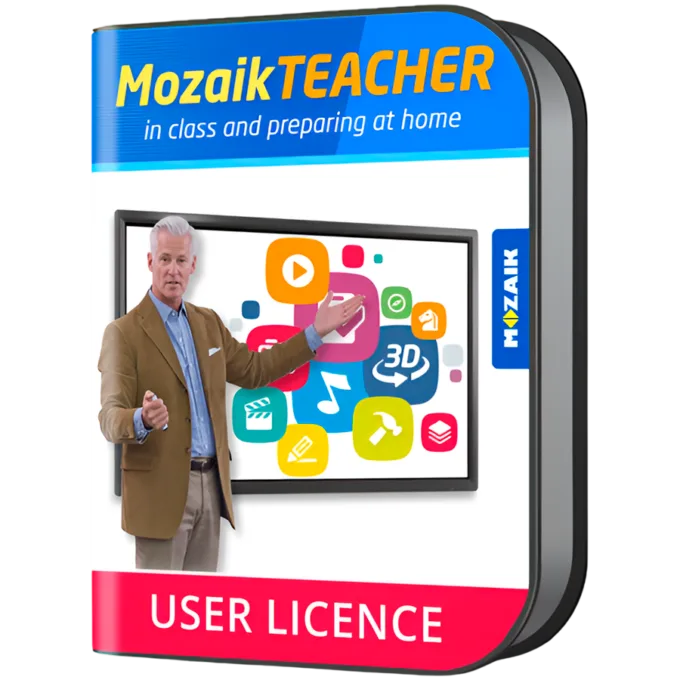 Mozaik TEACHER license for all platform, for one teacher, 1 year — image 1
