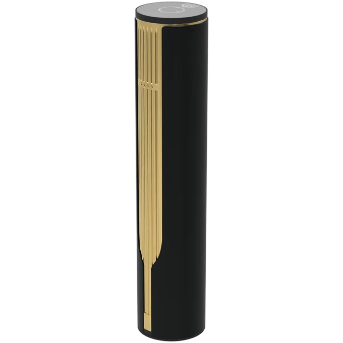 Prestigio Maggiore, smart wine opener, 100% automatic, opens up to 70 bottles without recharging, foil cutter included, premium design, 480mAh battery, Dimensions D 48*H228mm, black + gold color. — image 8