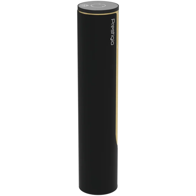 Prestigio Maggiore, smart wine opener, 100% automatic, opens up to 70 bottles without recharging, foil cutter included, premium design, 480mAh battery, Dimensions D 48*H228mm, black + gold color. — image 10