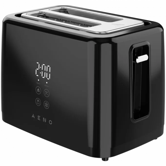 Electric Toaster, black, 220-240V, 50-60Hz, 780-930W, 2 slots, 3 modes, 7 browning levels — image 1
