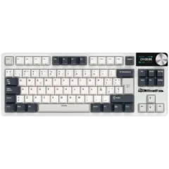 ROYAL KLUDGE RK S85 White Night Gaming Keyboard Beige switch
