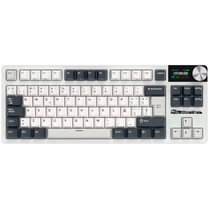 ROYAL KLUDGE RK S85 White Night Gaming Keyboard Cloud switch — image 1