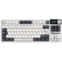 ROYAL KLUDGE RK S85 White Night Gaming Keyboard Cloud switch