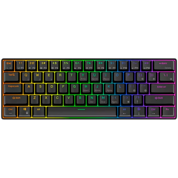 ROYAL KLUDGE RK61 Black Gaming Keyboard Brown switch — image 1