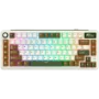 ROYAL KLUDGE RK L75 Palm Green Gaming Keyboard Beige switch