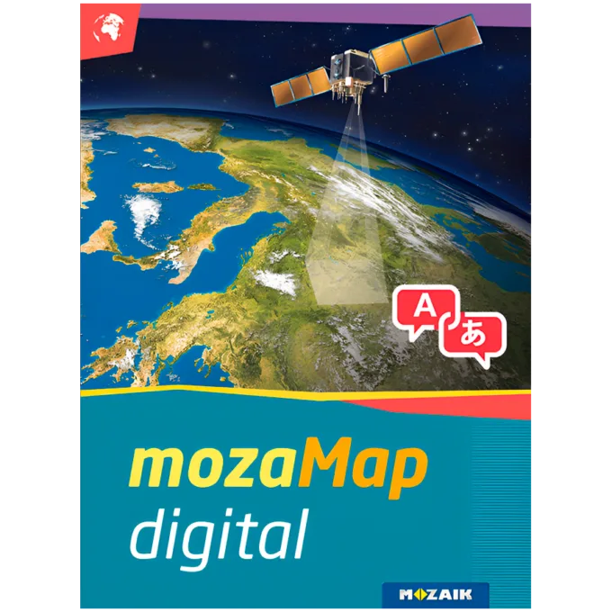 Multilingual Geographical Digital Atlas - Upper Primary. 1year, 1device. 127 maps. — image 1