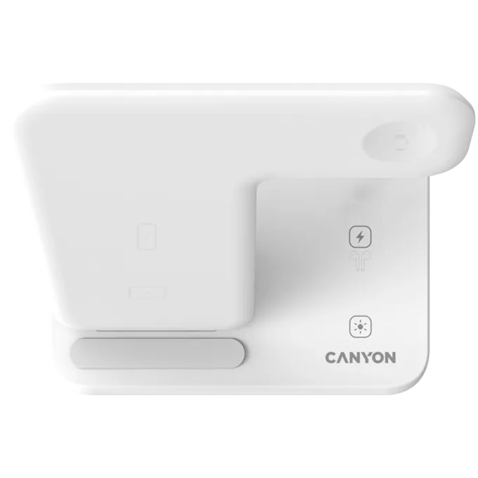 CANYON wireless charger WS-303 15W 3in1 UK White — image 4