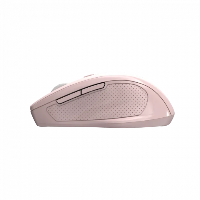 Canyon 6 buttons wireless 2.4Ghz mouse, MX8650A Sensor, DPI up to 1600,Injection case, 3 M life times left and right switches, 2xAAA battery, ABS material. Size: 105x71x40mm, Weight: 59g, Pink — image 5
