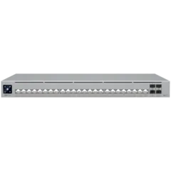Ubiquiti Layer 3 Etherlighting switch USW-PRO-HD-24-EU, (22) 2.5 GbE, (2) 10 GbE ports, (4) 10G SFP+ ports. DC power backup ready