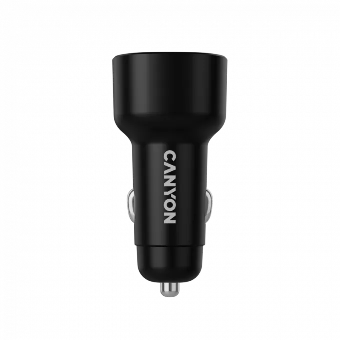 CANYON car charger OnDrive 60 PD 60W 2xUSB-C Black — image 5