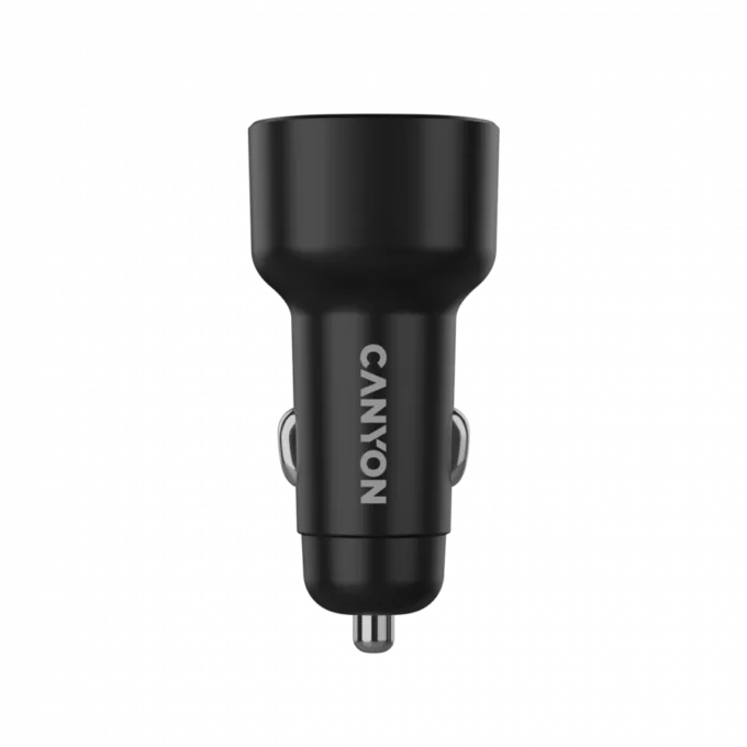 CANYON car charger OnDrive 48 PD 48W USB-A+USB-C Black — image 5