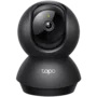 TP-LINK TAPO C201 Pan/Tilt Home Security Wi-Fi Camera,1080p high-definition video,360 horizontal and 114 vertical range, advanced night vision up to 40 feet, Black color