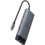 TP-Link UH6120C USB Type-C 6-Port Hub, 1xUSB-C Connector,1xHDMI 4K 60Hz Port,1xUSB-C PD 100W Port,1xRJ45 1000Mbps Port,2xUSB-A 3.0 Ports,1xUSB-C 3.0 Port, Plug and Play, Self-storage for Connector, Fast Heat Dissipation, Flexible and Durable