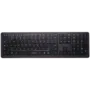CLEVETURA CLVX 1 Touch-On-Keys AI Wireless Keyboard, ANSI US Windows Layout, Scissor Switches, Aluminum Chassis, Interactive RGB, Windows/Linux/MacOS support