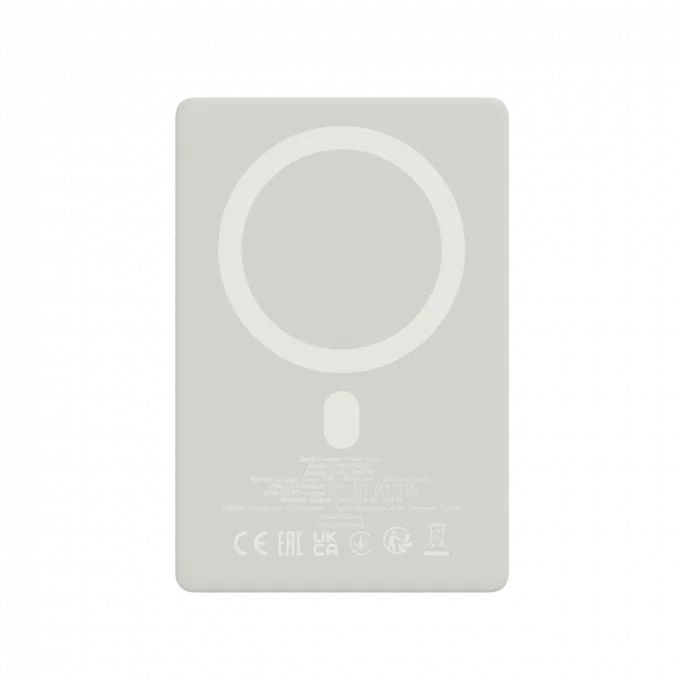 CANYON magnetic power bank OnPower 511 PD20W 10000mAh Aluminium Star Grey — image 4