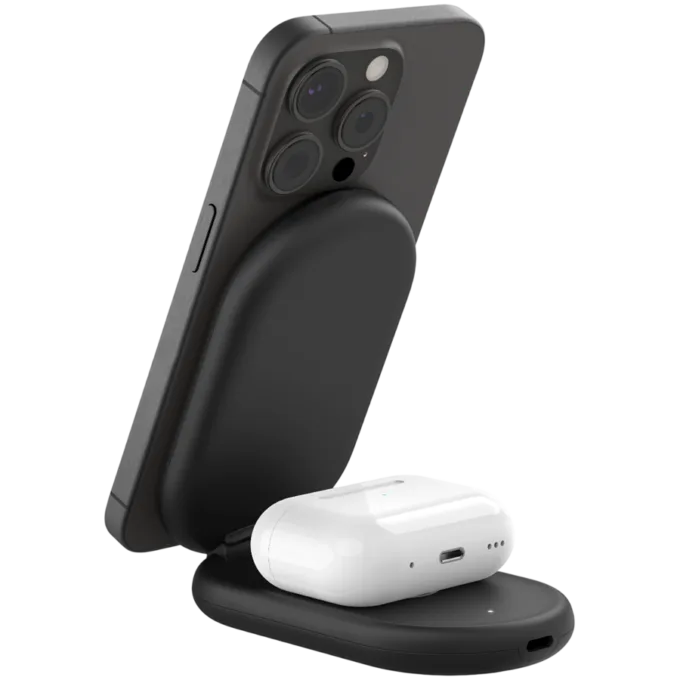 BELKIN Qi2 15w Magnetic 2in1 Stand, Black — image 5