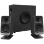 Klipsch ProMedia Lumina 2.1 Gaming Audio System with Subwoofer and LED Lighting Effects Built-in, Black