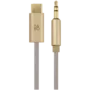 Beoplay H100 Audio Cable Fabric Hourglass Sand